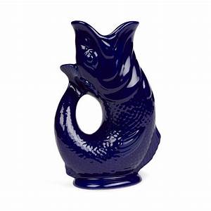 Cobalt Gluggle Jug