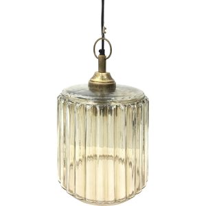 Urban Copper Lustre Glass Pendant