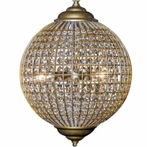Burgh Gold Globe Chandelier