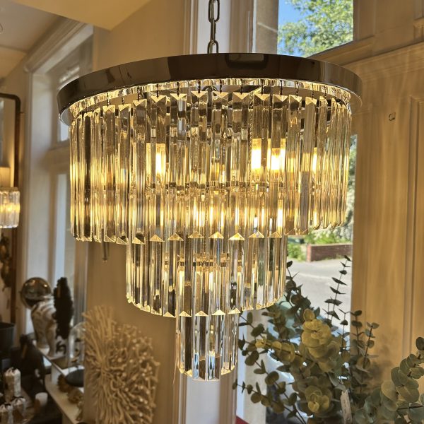 Killerton Crystal Prism Chandelier - Image 2