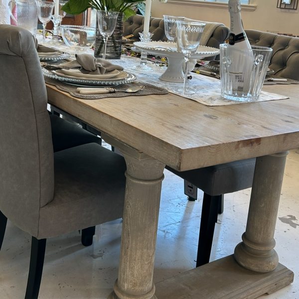Tuscan Refractory Style Dining Table - Image 6