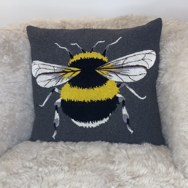 Bumble Bee on Cushion